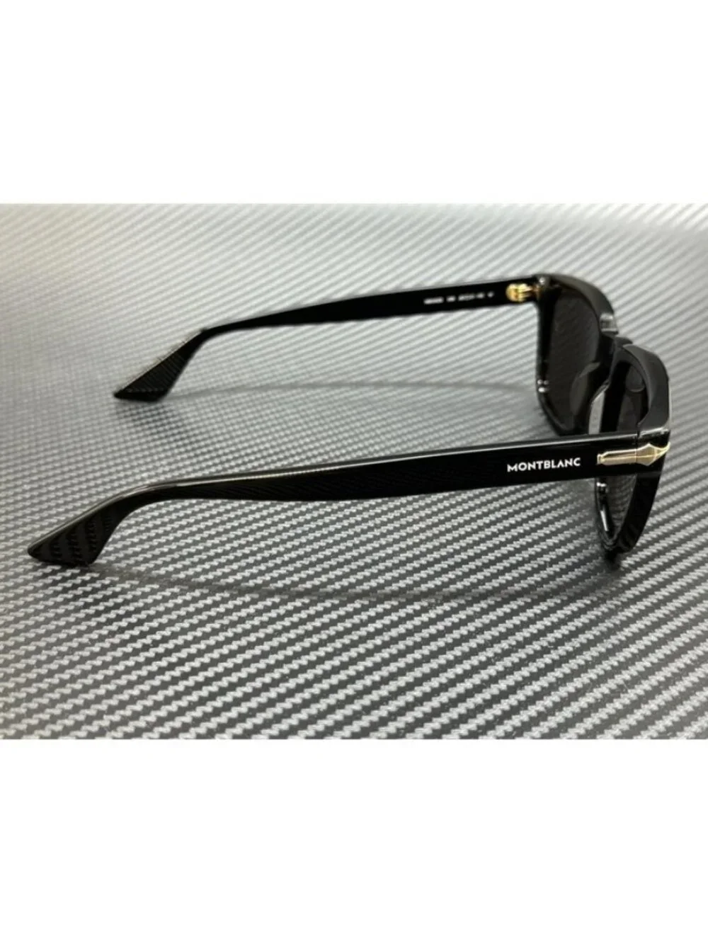 New Mont Blanc Men Black Sunglasses 53-21-150